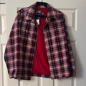 Catalina Red and Black Plaid Fabric